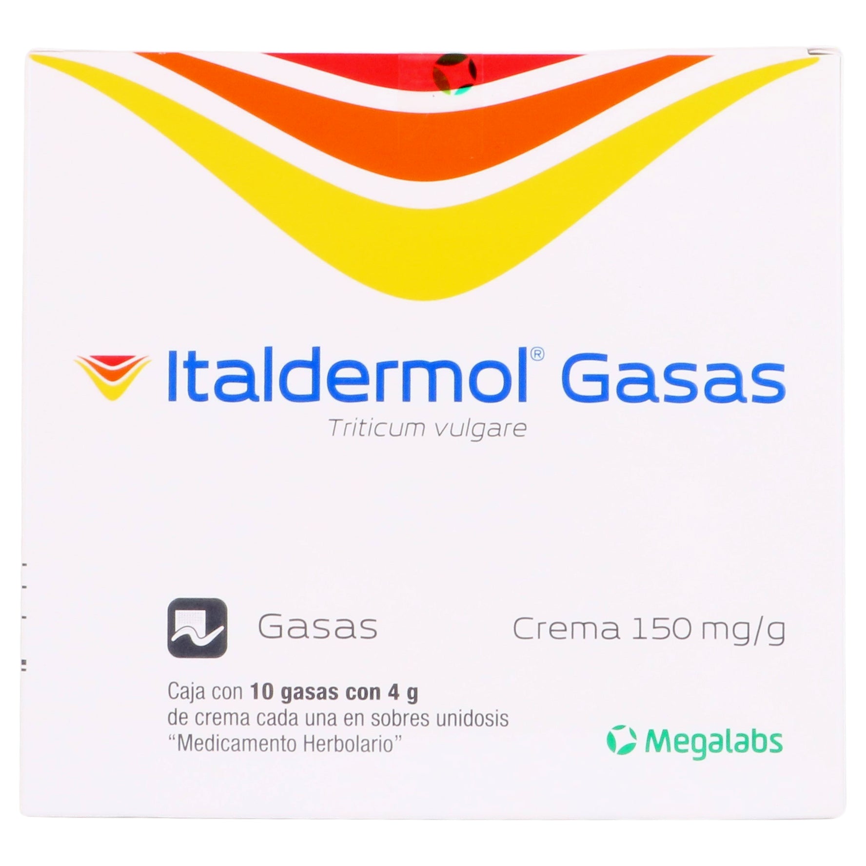 Italdermol Gasas Crema 4G Con 10 (Triticum Vulgare) 1 - 7501390911028