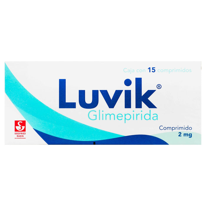 Luvik 2Mg Con 15 Tabletas (Glimepirida) - WeCare Pharma
