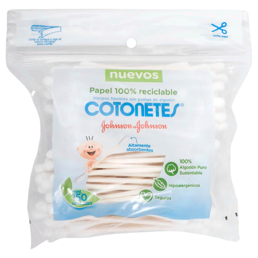 Aplicadores De Algodón Baby Con 150 - WeCare Pharma