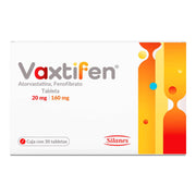 Vaxtifen 20Mg/160Mg Con 30 Tabletas (Atorvastatina/Fenofibrato) - WeCare Pharma