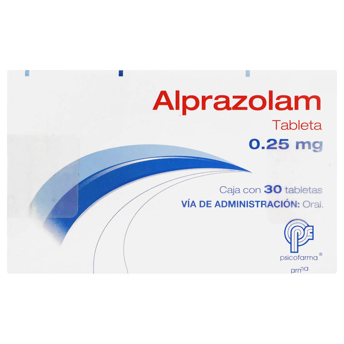 Alprazolam Tabletas 0.25Mg Con 30 Psicofarma - WeCare Pharma