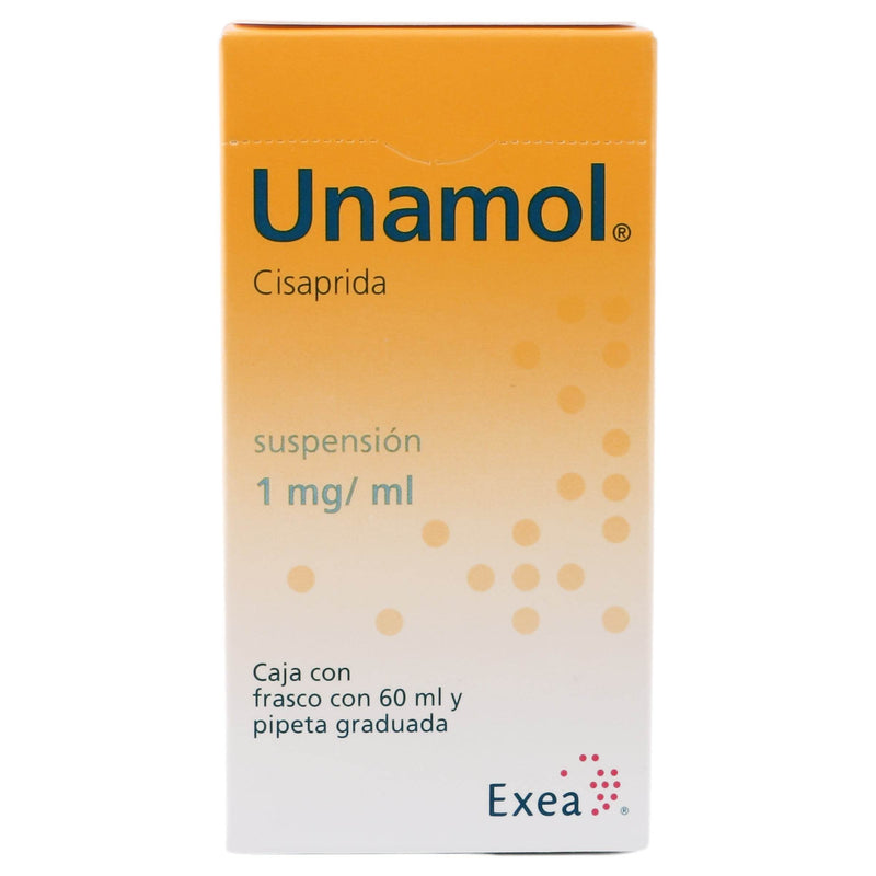 Unamol Suspensión 1Mg/Ml 60Ml (Cisaprida) - WeCare Pharma