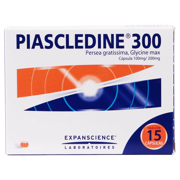 Piascledine 300 100Mg/200Mg Con 15 Capsulas (Persea Gratissima/Glycine) - WeCare Pharma
