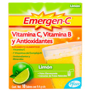 Emergen-C Sobre 9.4G Con 10 Limon (Vit Con Vit B/Antioxidantes) - WeCare Pharma