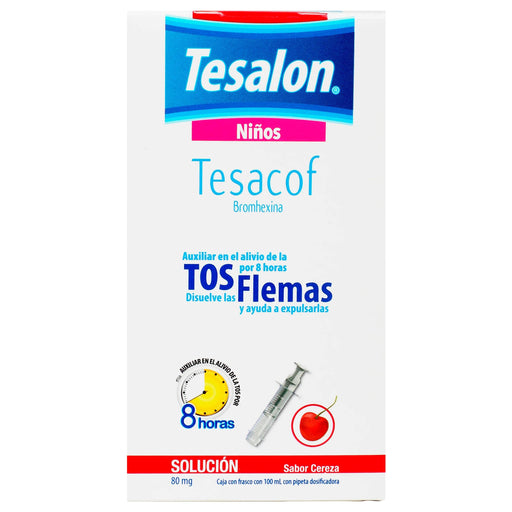 Tesacof Niños Solución 80Mg/100Ml (Bromhexina) - WeCare Pharma