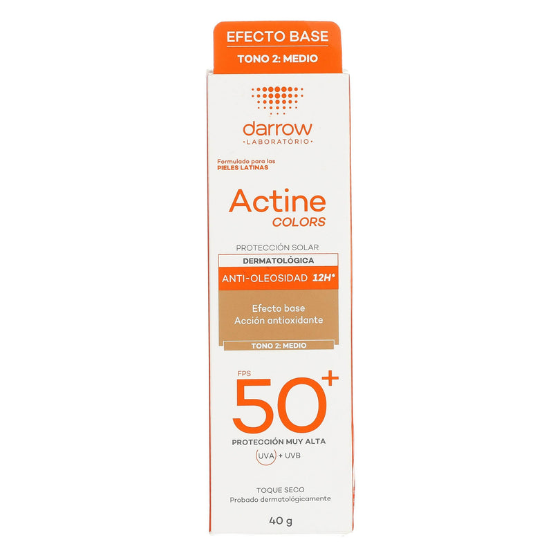 Darrow Actine Colors Fps50 Tono 2 Medio 40G - WeCare Pharma