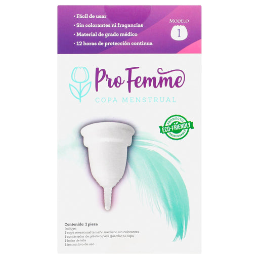 Copa Mestrual Pro Femme #1 - WeCare Pharma