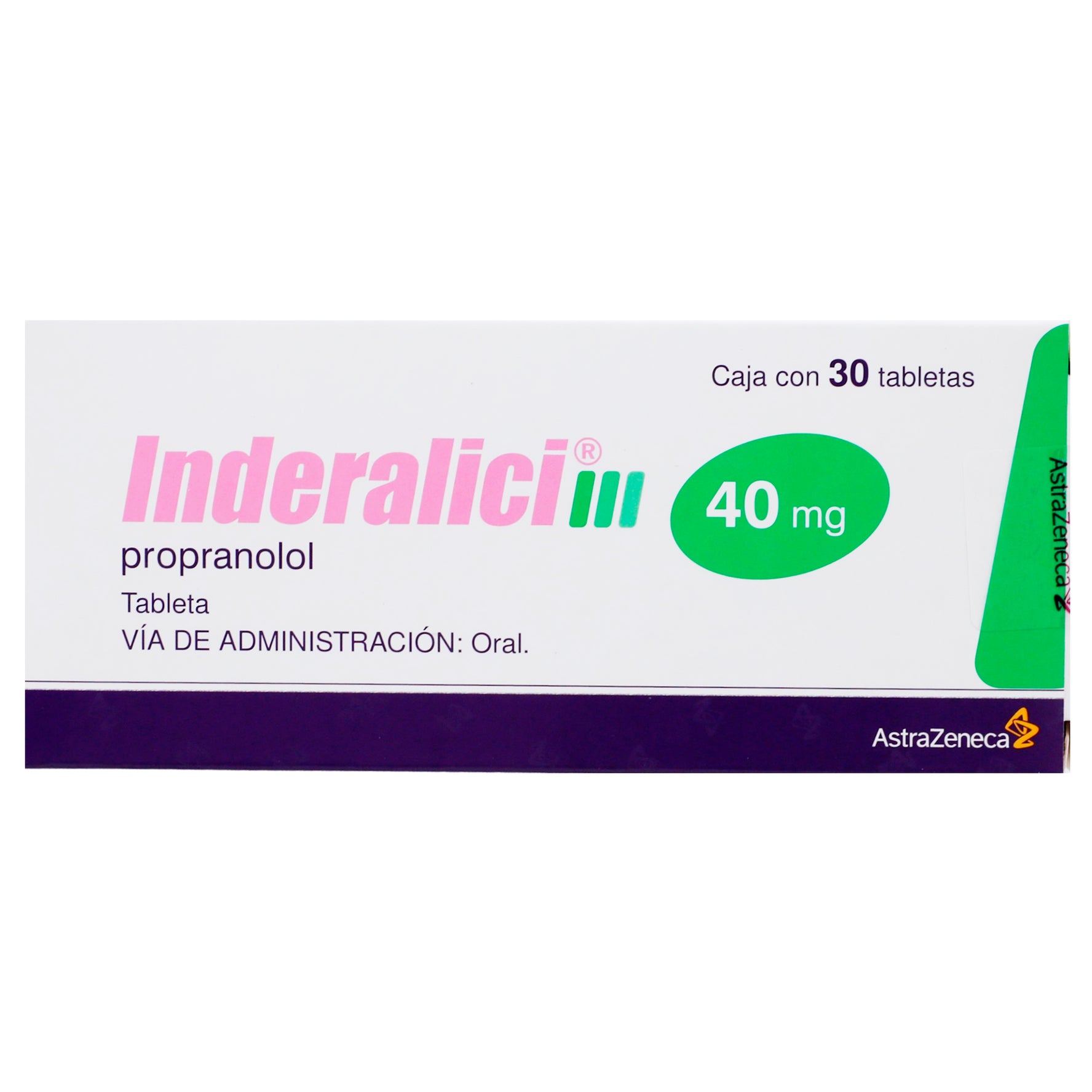 Inderalici 40Mg Con 30 Tabletas (Propranolol) 1 - 5000456054317