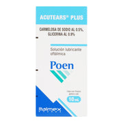 Acutears Plus Gotas 0.5%/0.9% 10Ml (Carmelosa De Sodio/Glicerina) - WeCare Pharma
