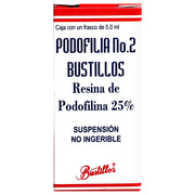 Podofilia No.2 Suspensión 25% 5Ml (Resina De Podofilina) - WeCare Pharma