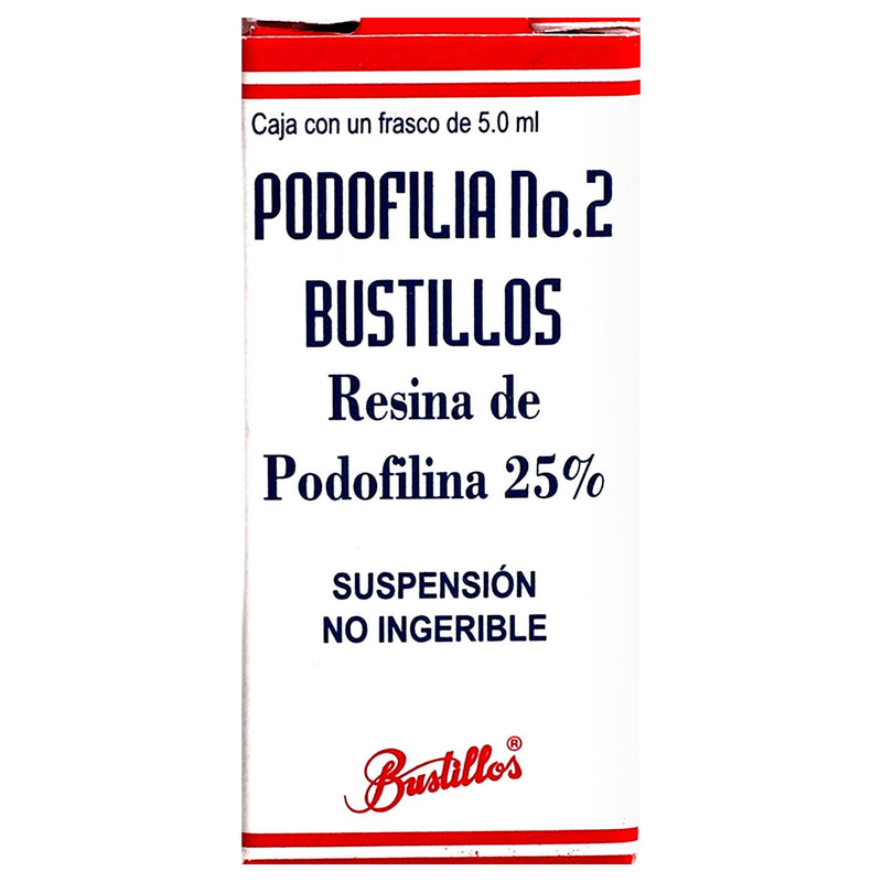 Podofilia No.2 Suspensión 25% 5Ml (Resina De Podofilina) - WeCare Pharma