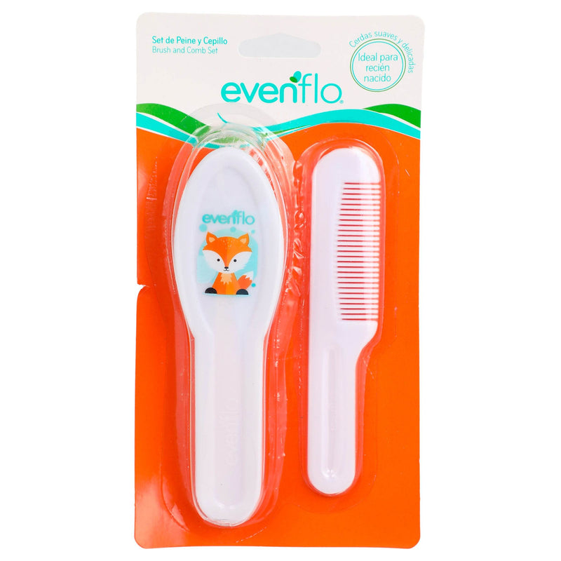 Set Peine Y Cepillo Zoo Evenflo - WeCare Pharma