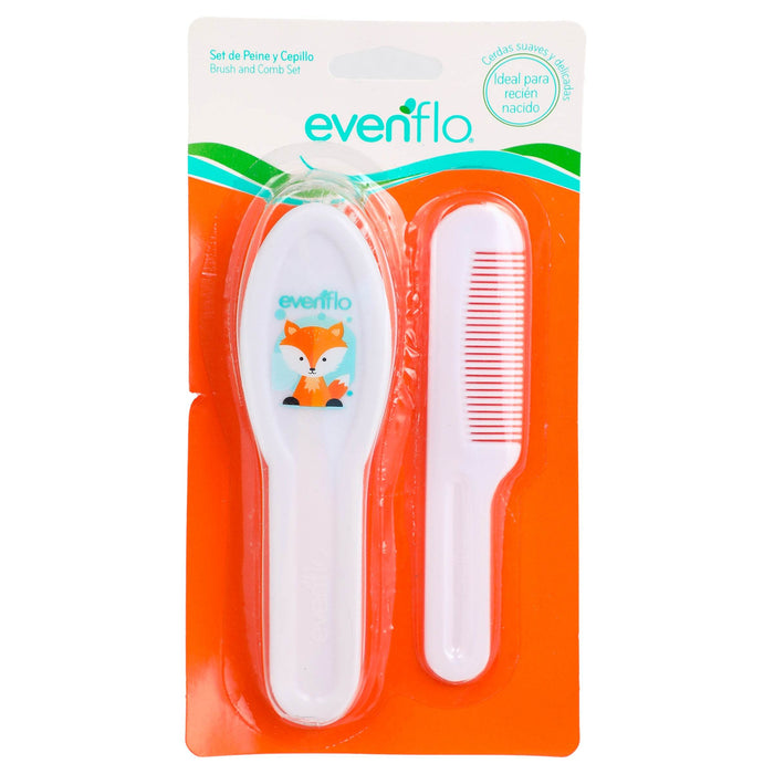 Set Peine Y Cepillo Zoo Evenflo - WeCare Pharma