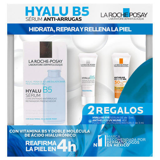 Kit Hyalu B5 (Serum 30 Ml/Hyalu B5 Ojos 5 Ml+Anthelios Uv Mune 400 Fluido Invisible 3 Mi) 1 - 7509552935813