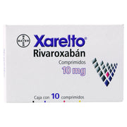 Xarelto 10Mg Con 10 Comprimidos (Rivaroxaban) - WeCare Pharma