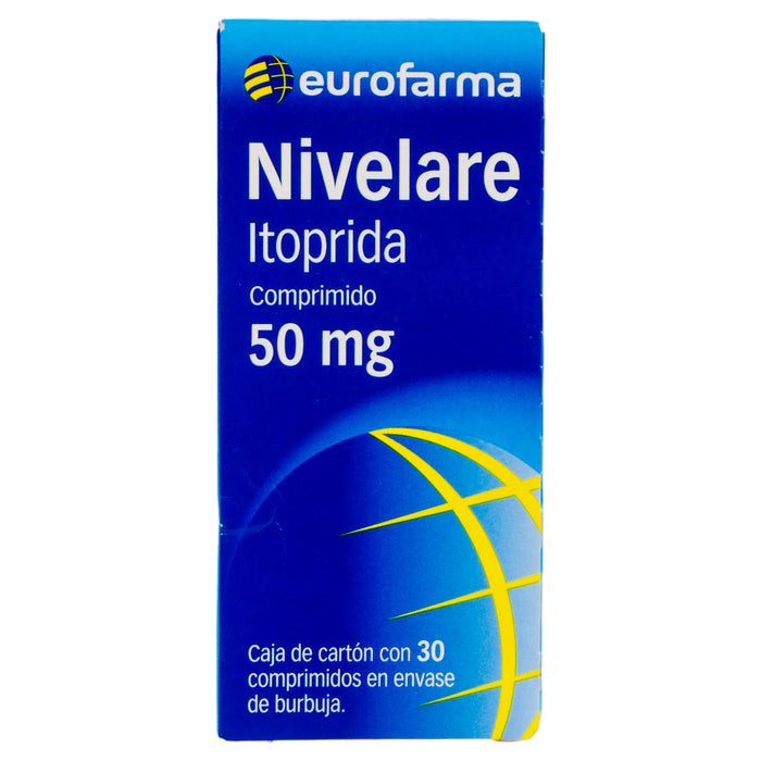 Nivelare 50Mg Con 30 Comprimidos (Itoprida) 1 - 7798016922845