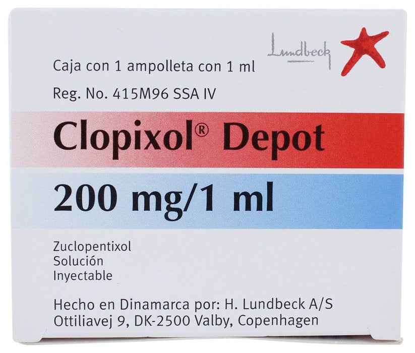 Clopixol Depot 200Mg/1Ml Con 1 Ampulas (Zuclopentixol) - WeCare Pharma