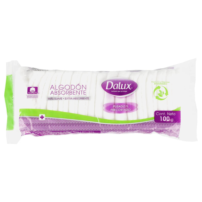 Algodón Plisado Dalux 100G - WeCare Pharma