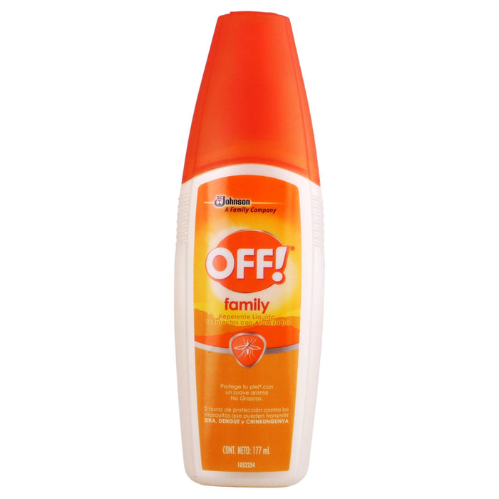 Repelente Off Familiar Spray 177Ml - WeCare Pharma