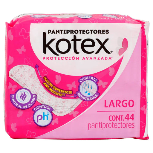 Protectores Diarios Kotex Largo Con 44 - WeCare Pharma