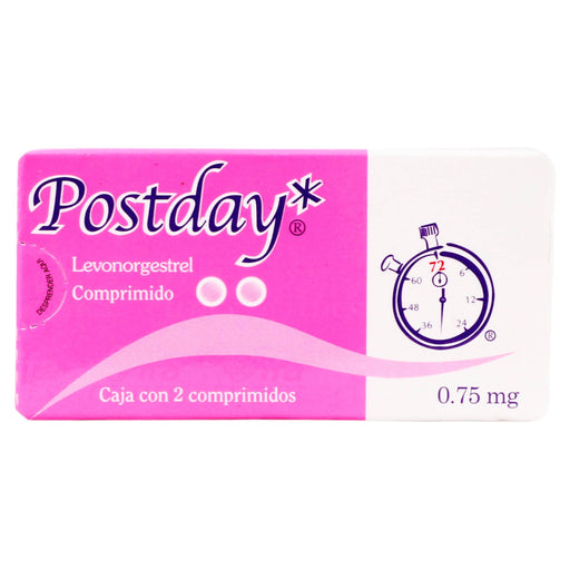 Postday 0.75Mg Con 2 Comprimidos (Levonorgestrel) - WeCare Pharma