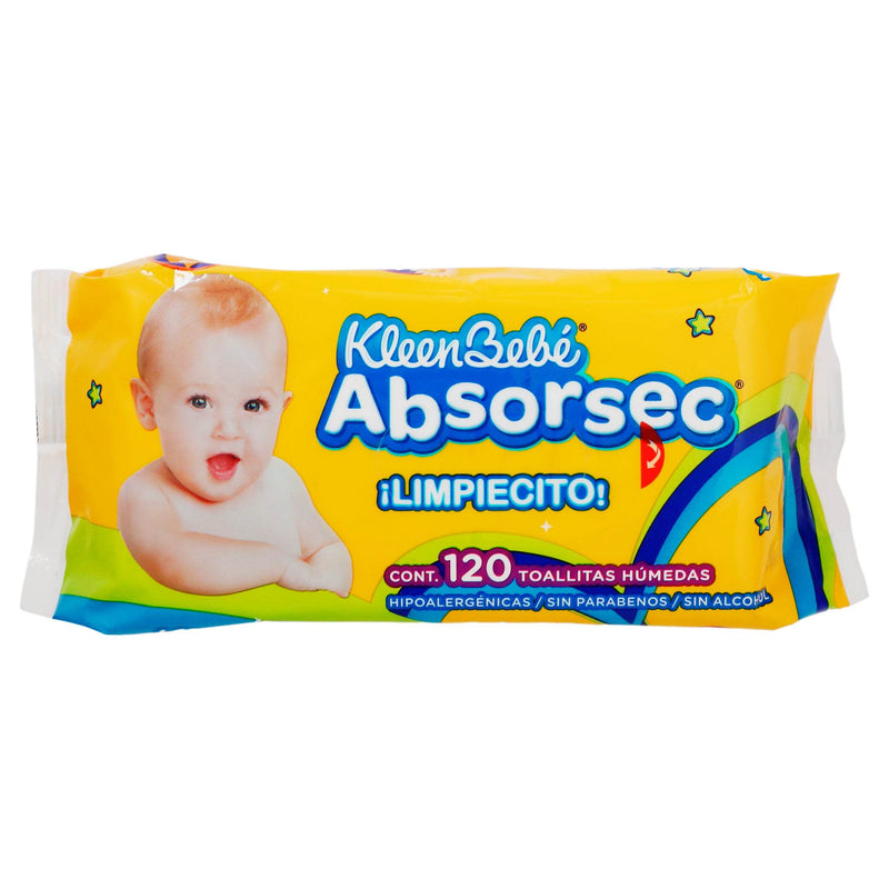 Toallitas Humedas Kbb Absorsec Con 120 - WeCare Pharma