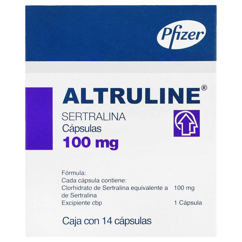 Altruline 100Mg Con 14 Capsulas (Sertralina) - WeCare Pharma