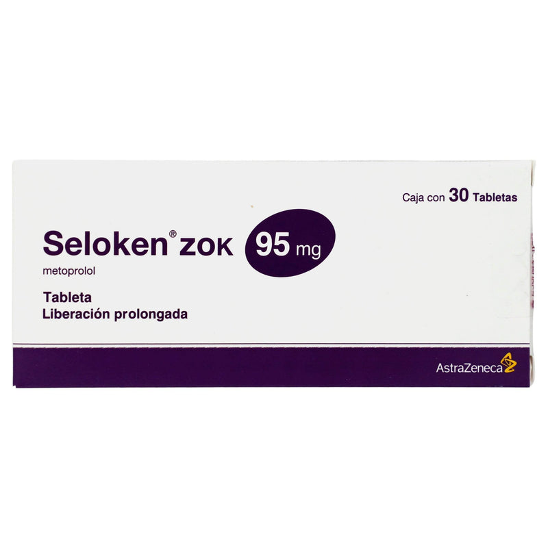 Seloken Zok 95Mg Con 30 Tabletas (Metoprolol) - WeCare Pharma