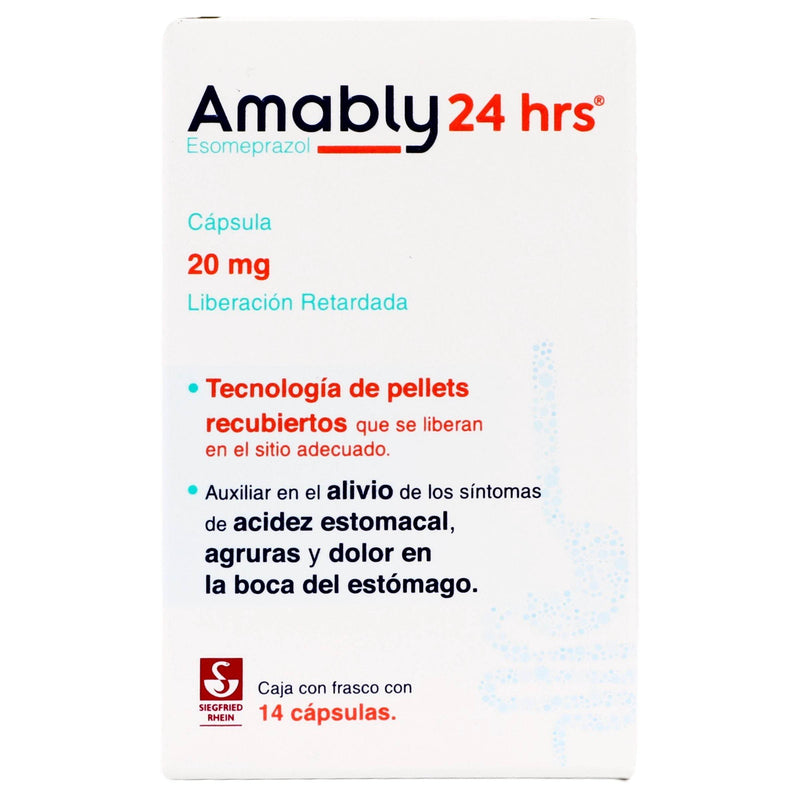 Amably 20Mg Con 14 Capsulas (Esomeprazol) - WeCare Pharma