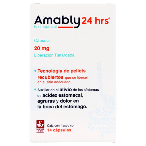 Amably 20Mg Con 14 Capsulas (Esomeprazol) 1 - 7501300421487