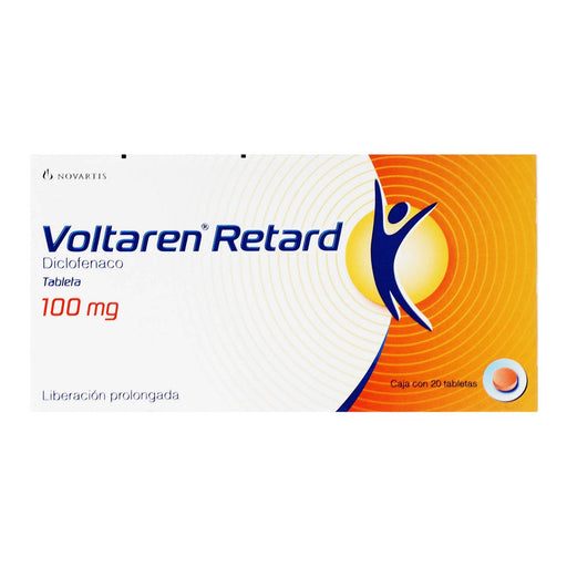 Voltaren Retard 100Mg Con 20 Tabletas (Diclofenaco) - WeCare Pharma