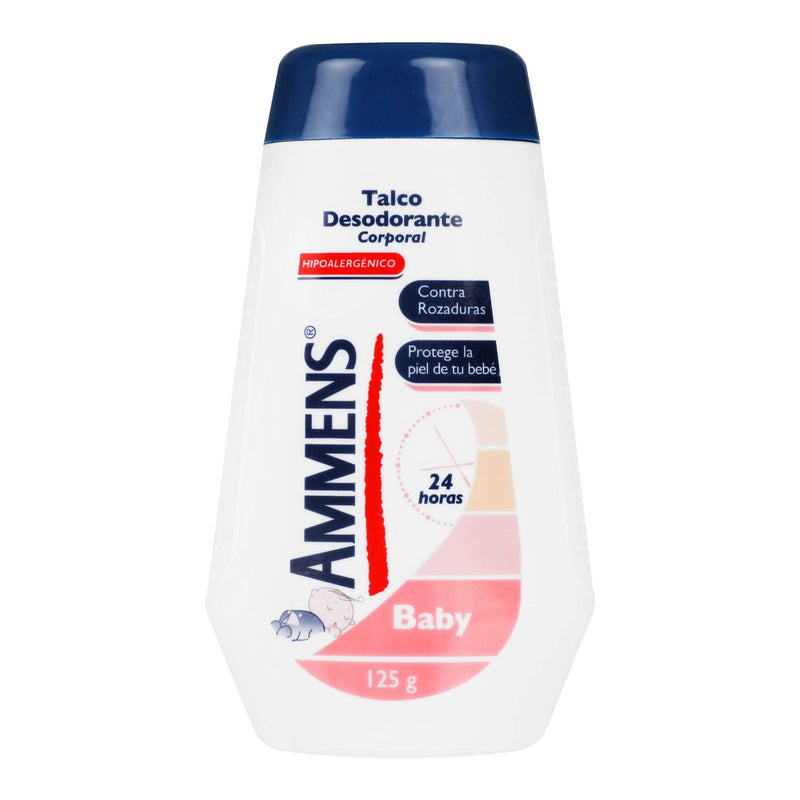 Talco Ammens Baby 125G - WeCare Pharma