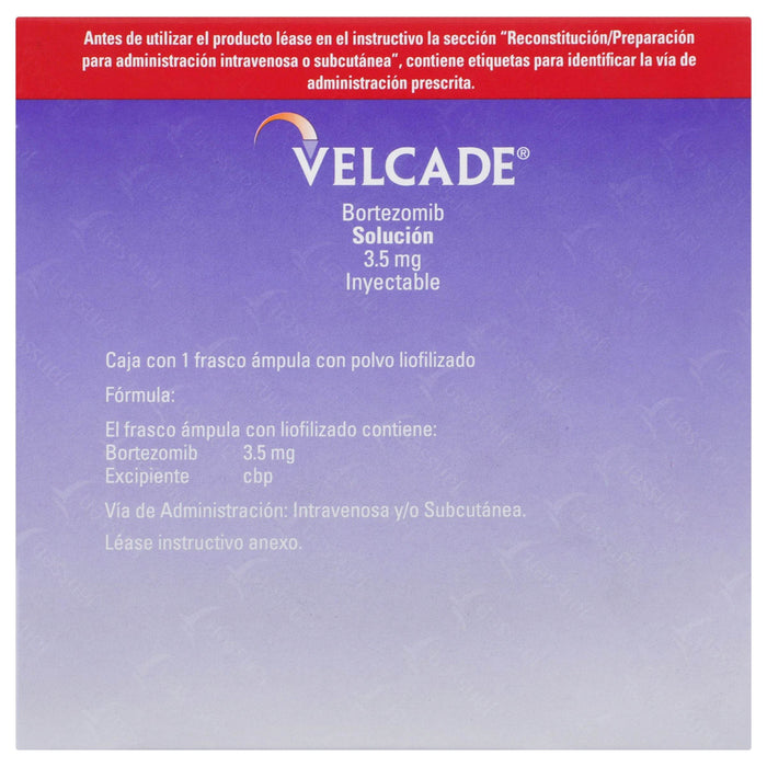Velcade Frasco 3.5Mg Con 1 Ampulas (Bortezomib) - WeCare Pharma