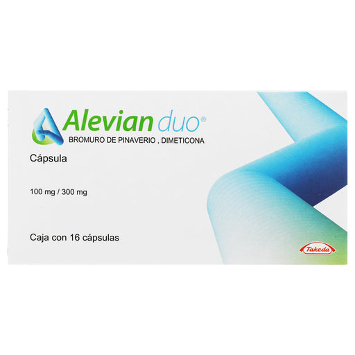 Alevian Duo 100Mg/300Mg Con 16 Capsulas (Pinaverio/Dimeticona) 1 - 7501092779278