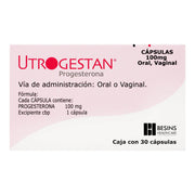 Utrogestan 100Mg Con 30 Capsulas (Progesterona) - WeCare Pharma