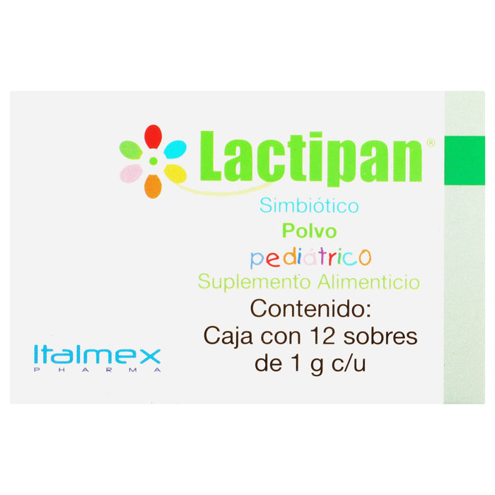 Lactipan Pediatrico Polvo Sobres 1G Con 12 (Simbiotico) - WeCare Pharma