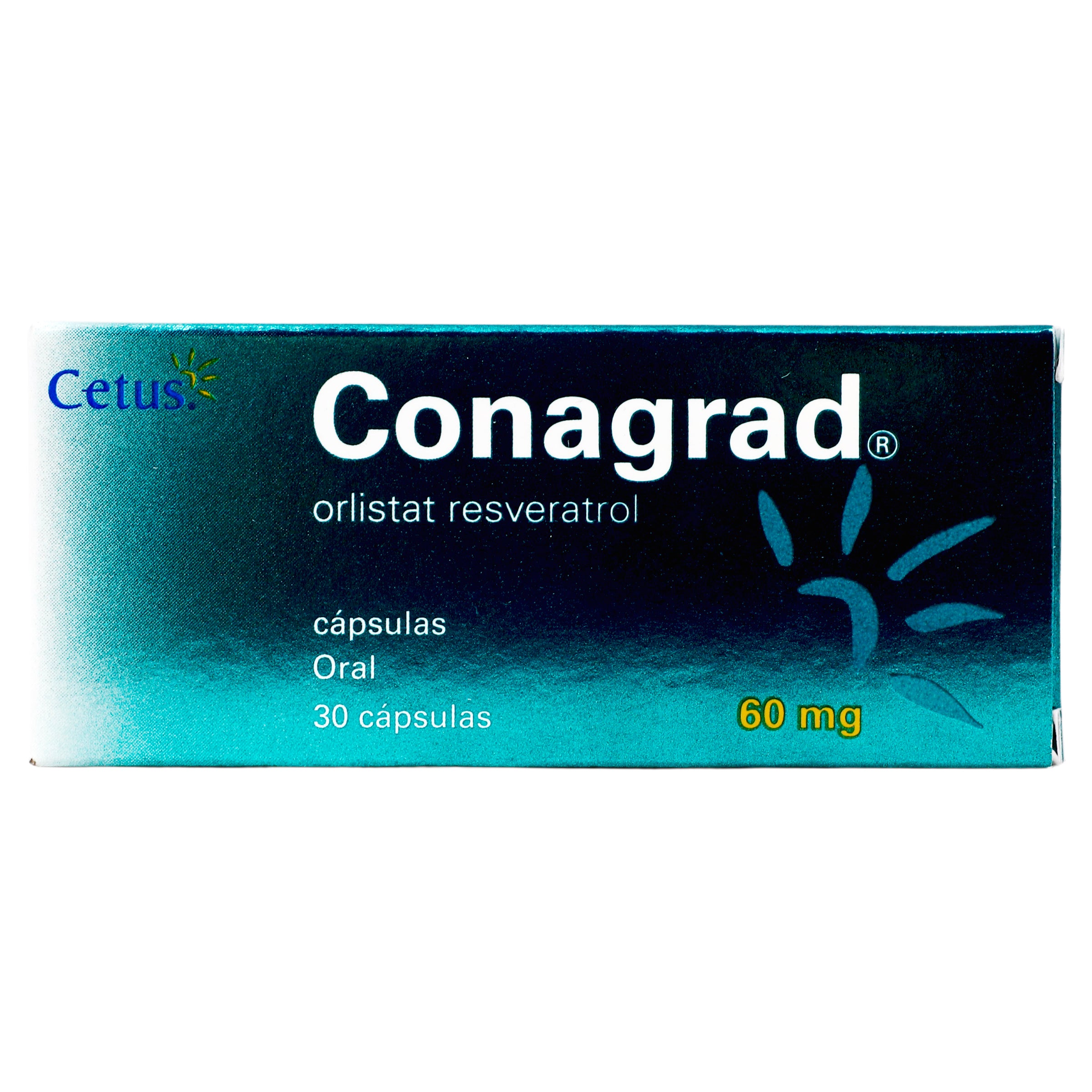 Conagrad 60Mg Con 30 Capsulas (Orlistat Resveratrol) 2 - 7501314706259