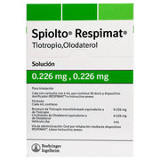 Spiolto Respimat Solución 0.226Mg/0.226Mg 30D (Tiotropio/Olodaterol) - WeCare Pharma