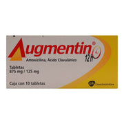 Augmentin 12H 875Mg/125Mg Con 10 Tabletas (Amoxicilina/Clavulanato) - WeCare Pharma