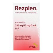 Rezplen Suspensión 250Mg/15Mg 60Ml (Claritromicina/Ambroxol) - WeCare Pharma
