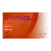 Biomics 400Mg Con 6 Capsulas (Cefixima) - WeCare Pharma