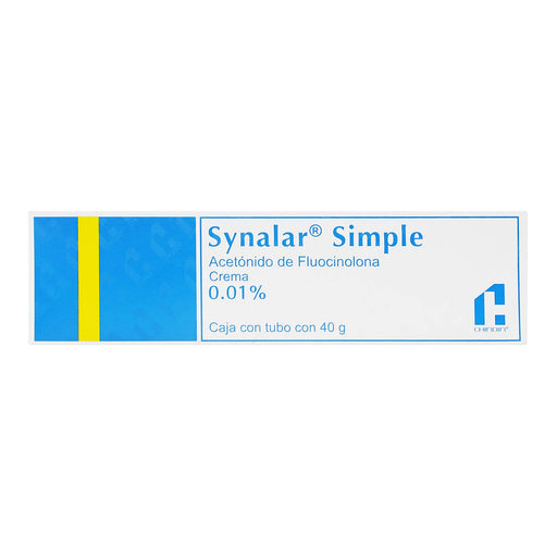 Synalar Simple Crema 0.01% 40G (Fluocinolona) - WeCare Pharma