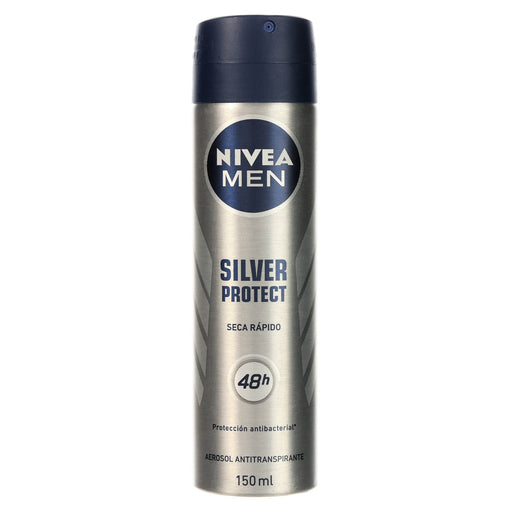 Desodorante Nivea Silver Protec Spray 150Ml - WeCare Pharma