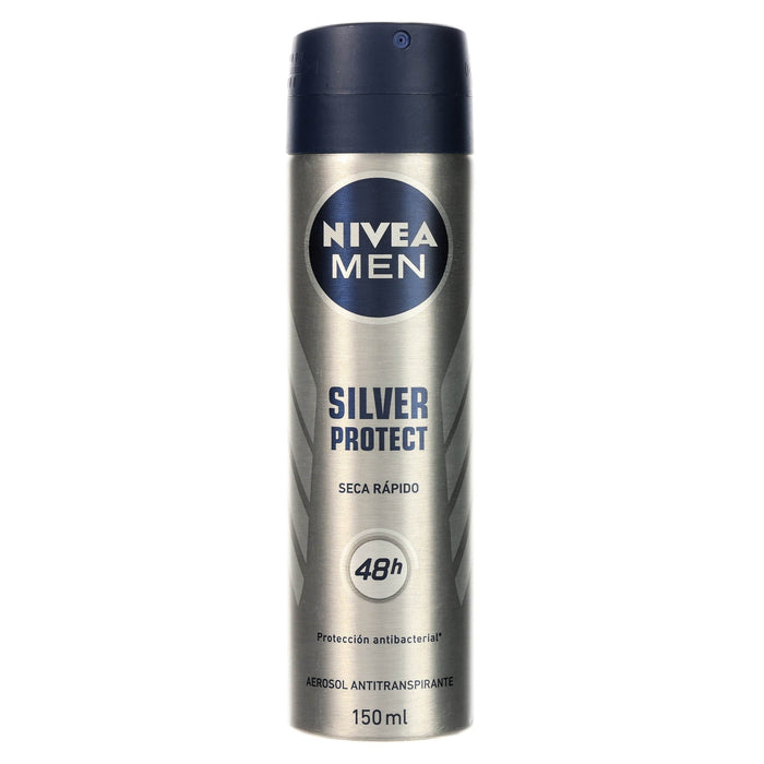 Desodorante Nivea Silver Protec Spray 150Ml - WeCare Pharma