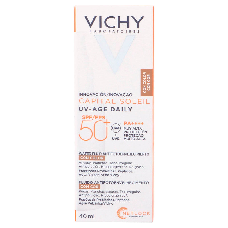 Vichy Capital Soleil Uv Age Color Fps50 40Ml - WeCare Pharma
