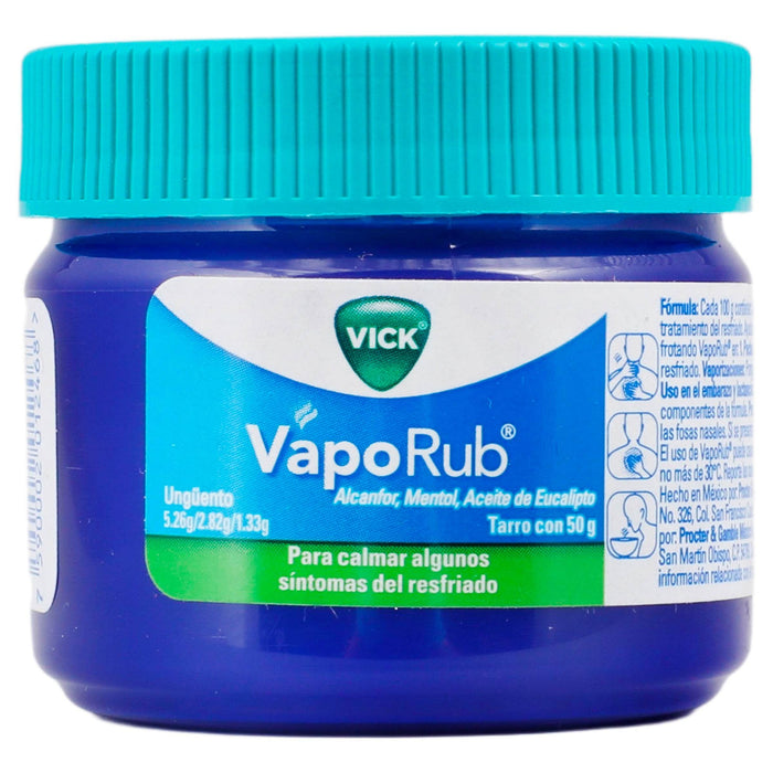 Vick Vaporub Frasco 50G (Alcanfor/Mentol/Eucalipto) - WeCare Pharma
