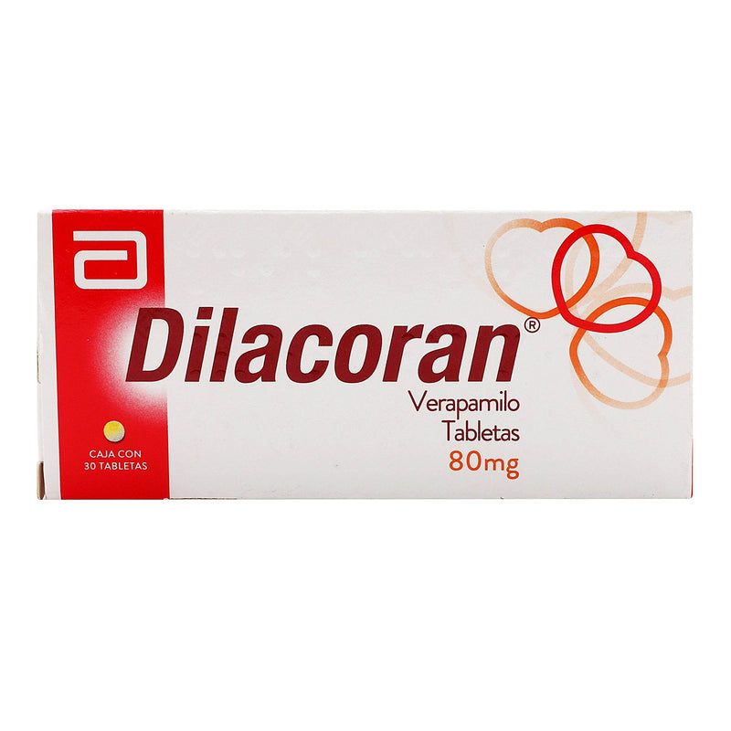 Dilacoran 80Mg Con 30 Tabletas (Verapamilo) - WeCare Pharma