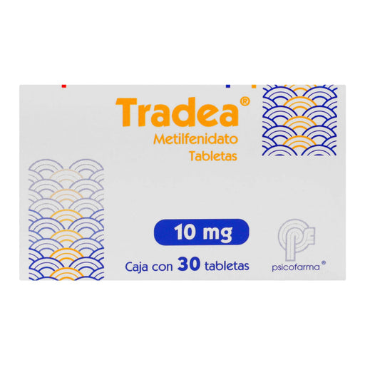 Tradea (Metilfenidato) Tabletas 10Mg Con 30 - WeCare Pharma