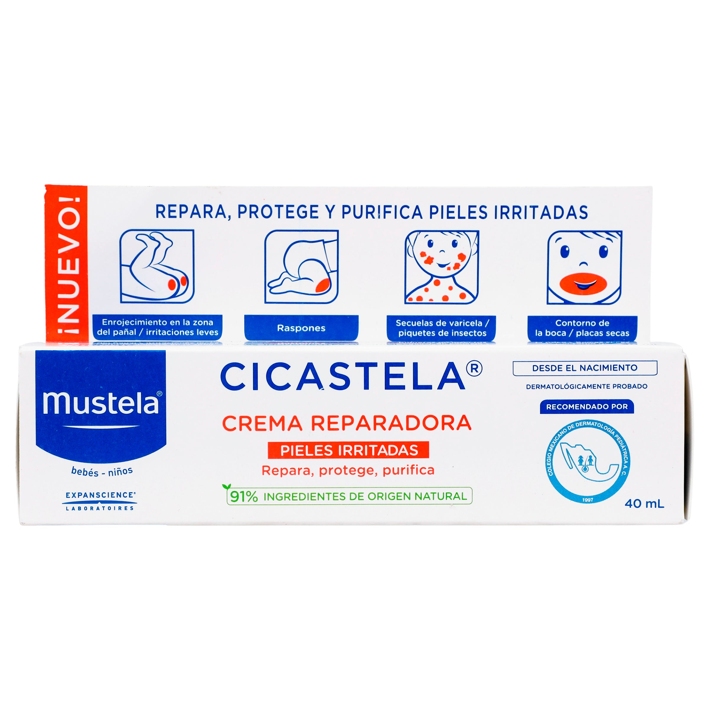 Mustela Cicastela Crema Reparadora 40Ml 1 - 3504105032937