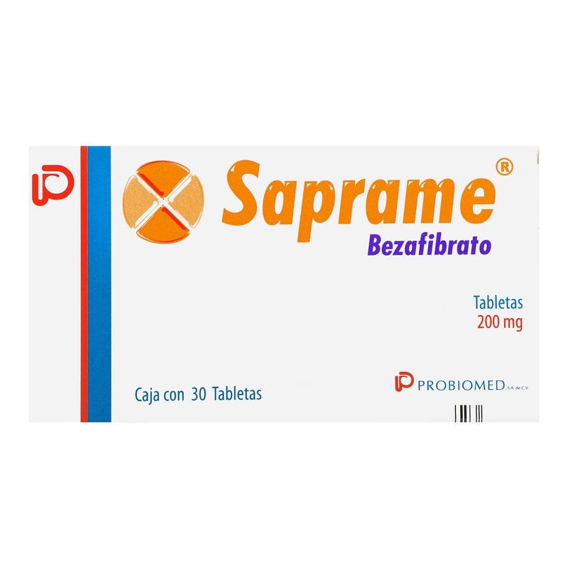 Saprame (Bezafibrato) Caps 200Mg Con 30 - WeCare Pharma